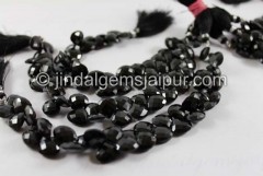 Black Spinel Far Faceted Heart